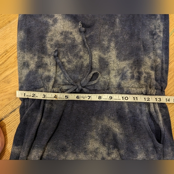 Sundry Evereve Tie Dye Racerback Tank Dress Size Small Gray Blue New - Picture 12 of 12